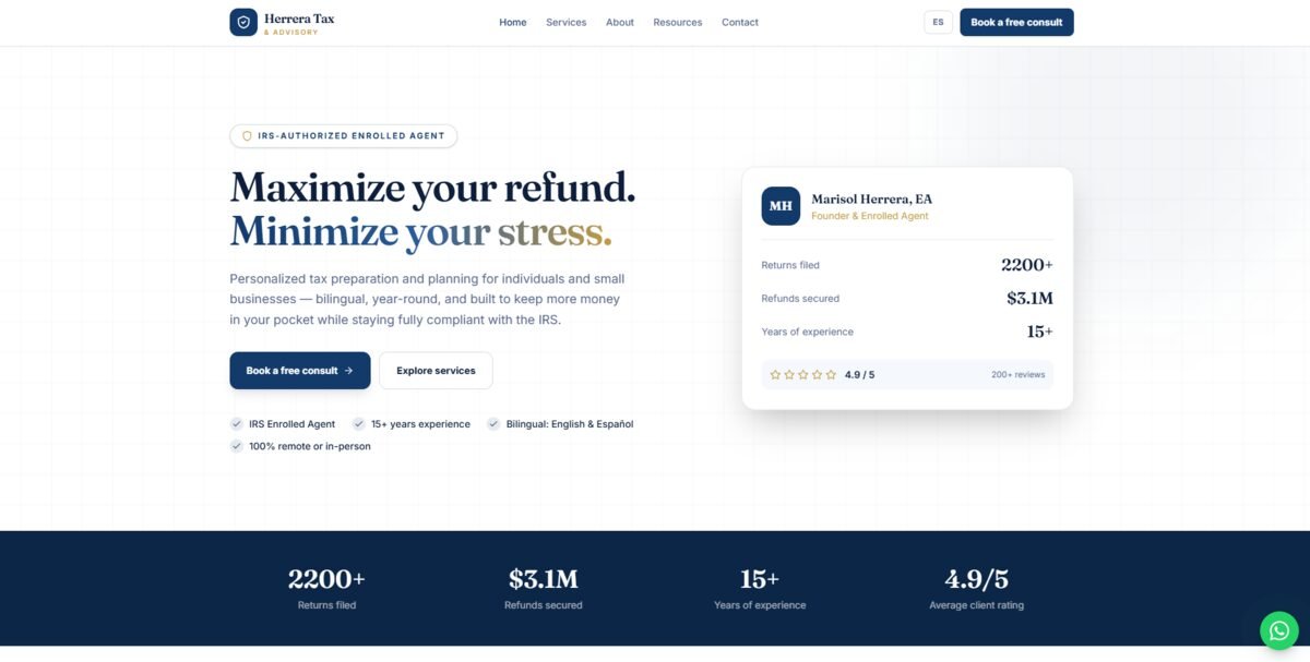 Herrera Tax & Advisory — TaxPro